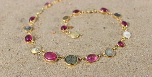 Kette am Strand