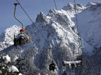 Kranzberg Sessellift im Winter