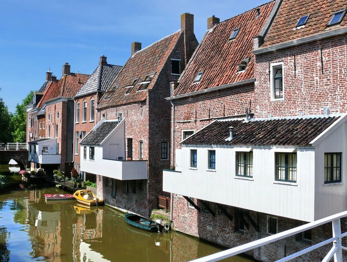 Hängende Küchen in Appingedam
