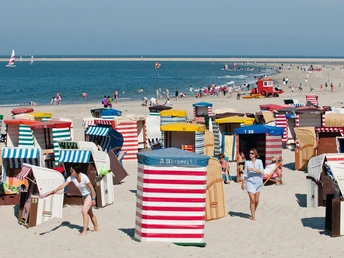 Strandleben auf Borkum