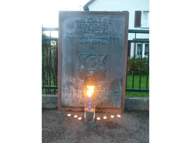 Gedenktafel ehemalige Synagoge Gernsbach