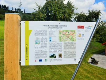 Vulkanpfad Welleringhausen Station 1