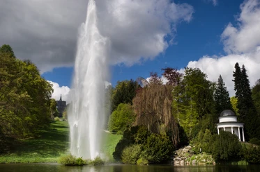 Fontäne im Bergpark