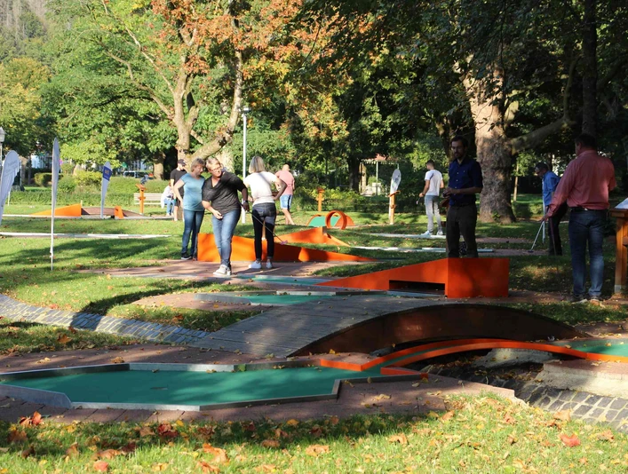 Oder Minigolf im Kurpark Bad Lauterberg Oder Minigolf im Kurpark Bad Lauterberg