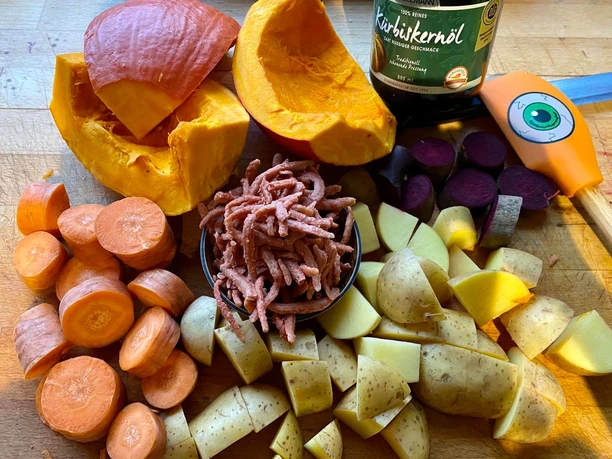 Zum glücklichen Bergschweinchen