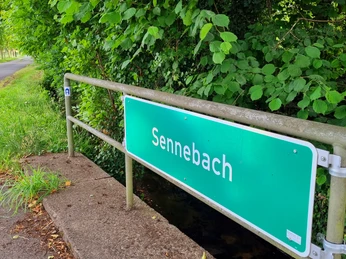 Sennebach im Ortsteil Liemke in Schloß Holte-Stukenbrock Sennebach im Ortsteil Liemke in Schloß Holte-Stukenbrock