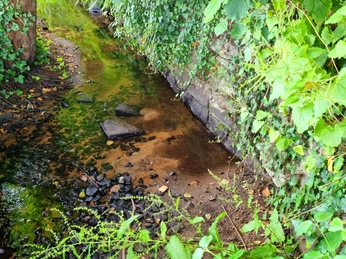 Sennebach im Ortsteil Liemke in Schloß Holte-Stukenbrock Sennebach im Ortsteil Liemke in Schloß Holte-Stukenbrock