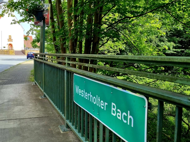 Westerholter Bach im Ortsteil Stukenbrock in Schloß Holte-Stukenbrock Westerholter Bach im Ortsteil Stukenbrock in Schloß Holte-Stukenbrock