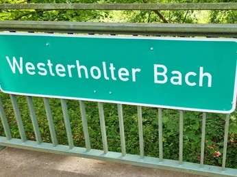 Westerholter Bach im Ortsteil Stukenbrock in Schloß Holte-Stukenbrock