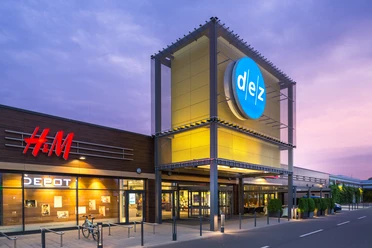 Das dez Einkaufszentrum in Kassel. Foto: Heiko Meyer