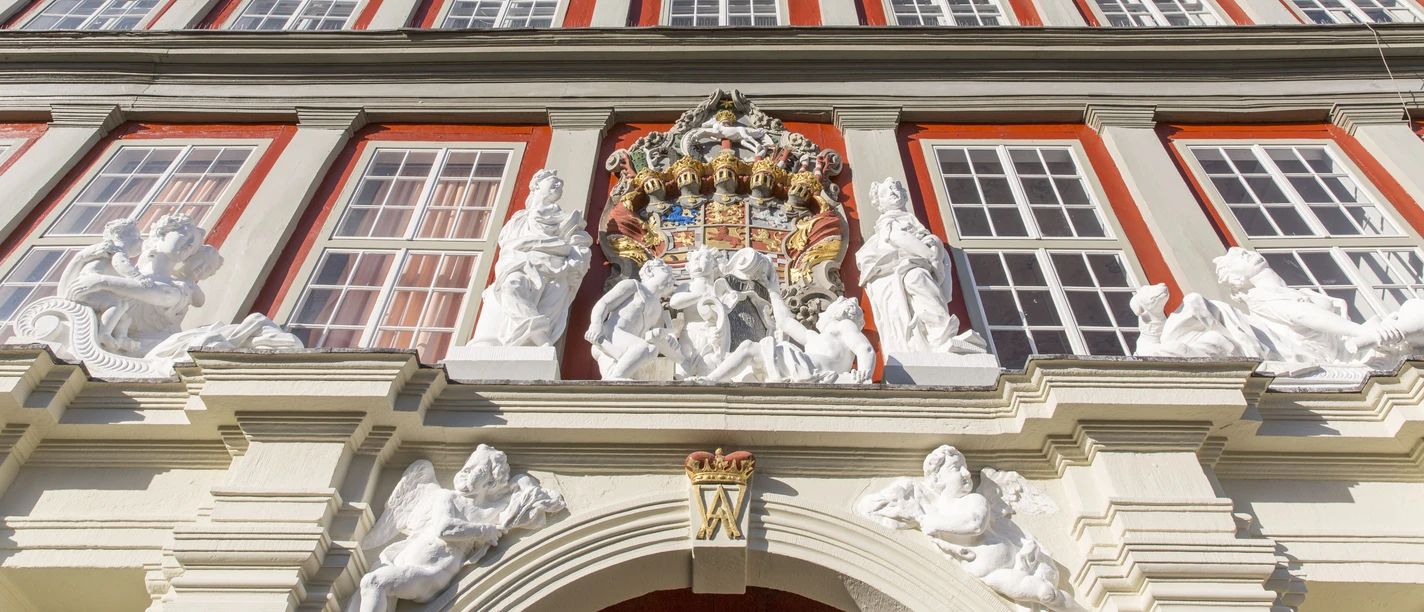 gevelslot Gevel van paleis Wolfenbüttel