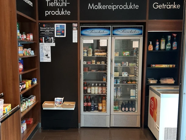 Verkaufsraum der Backerei Fricke in Waffensen Verkaufsraum der Backerei Fricke in Waffensen