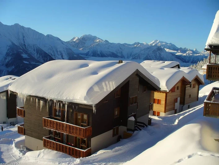 Blick vom Balkon Richtung Simplon