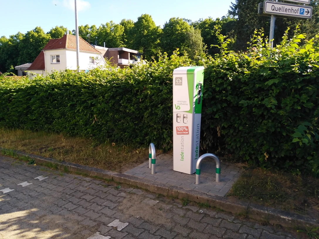 E-Ladesäule Stadtbücherei Mölln E-Ladesäule Stadtbücherei Mölln