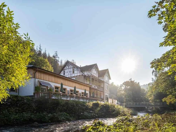 Bodetaler Basecamp Lodge in Neuwerk - Außenansicht
