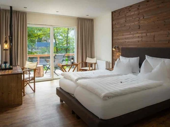 Bodetaler Basecamp Lodge in Neuwerk - Doppelzimmer Bodetaler Basecamp Lodge in Neuwerk - Doppelzimmer