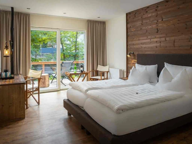 Bodetaler Basecamp Lodge in Neuwerk - Doppelzimmer Bodetaler Basecamp Lodge in Neuwerk - Doppelzimmer