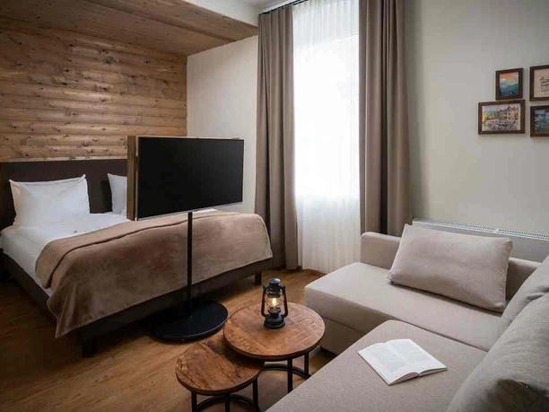 Bodetaler Basecamp Lodge in Neuwerk - Junior Suite Bodetaler Basecamp Lodge in Neuwerk - Junior Suite