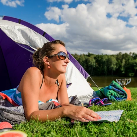 Thümmlitzsee in Grimma - Camping in der Leipzig Region