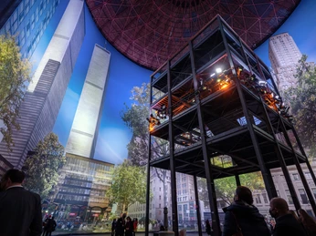 View of NEW YORK 9/11 | PANOMETER LEIPZIG | Event location & function rooms in Leipzig