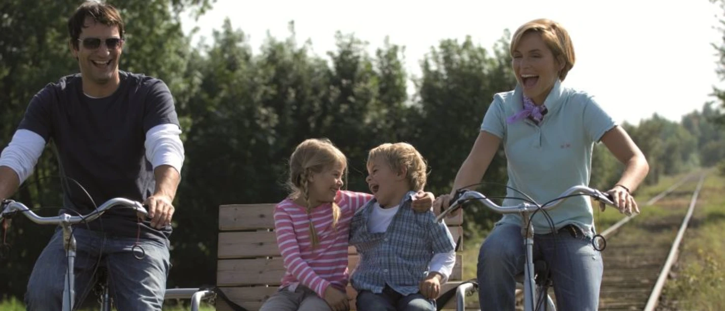 Draisinenfahrt in Rinteln Draisinenfahrt in Rinteln