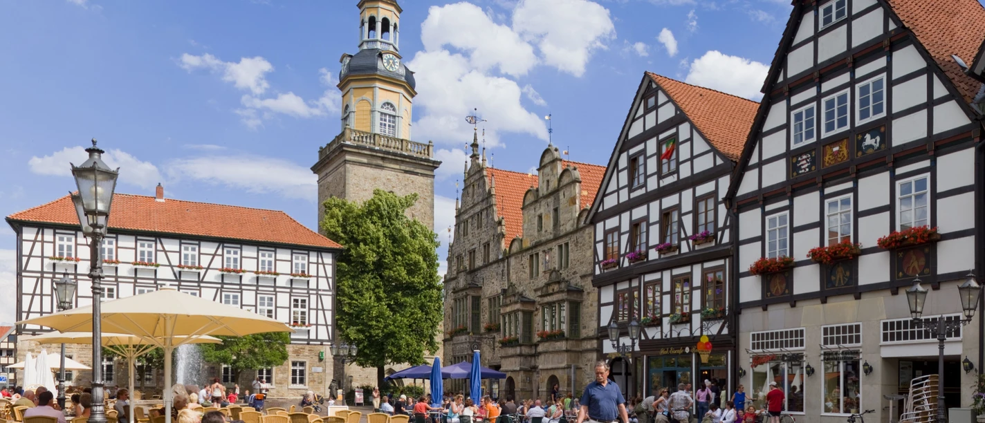 Historischer Marktplatz Rinteln Historic market square Rinteln