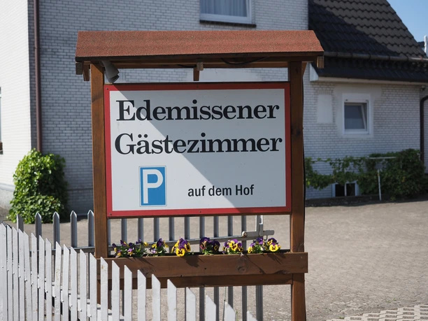 Parkplatz Edemissener Gästezimmer