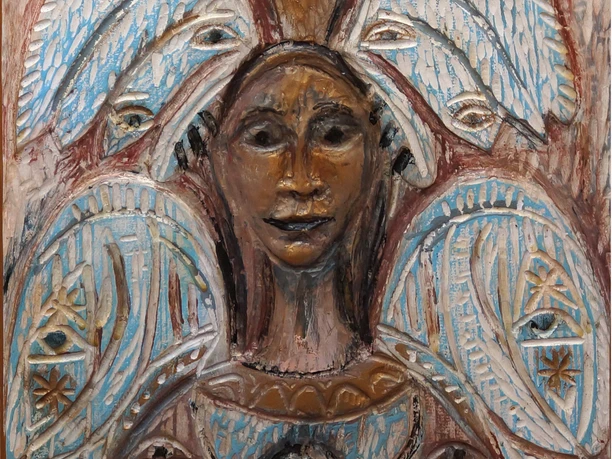 Kirche Lobenhausen Tu r Detail
