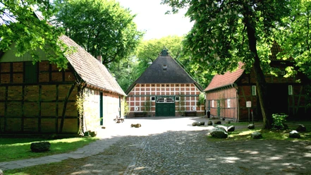 Der Meyerhof des Heimatmuseum Scheeßel Der Meyerhof des Heimatmuseum Scheeßel