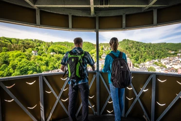 Blick vom Musseplatz Beilsturm Neuerburg