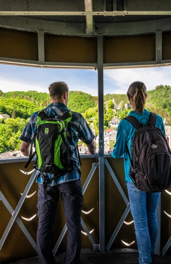 Blick vom Musseplatz Beilsturm Neuerburg