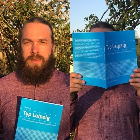 Florian Krieg shows his book Typ Leipzig, Architecture in Leipzig, Houses