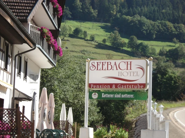 Eingangsbereich des Seebach-Hotel