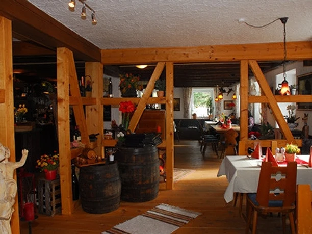 Blick in die Kaminstub´n