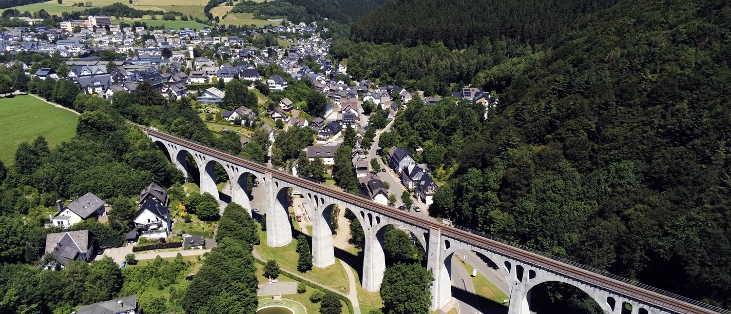Viadukt von oben - Willingen Viadukt von oben - Willingen