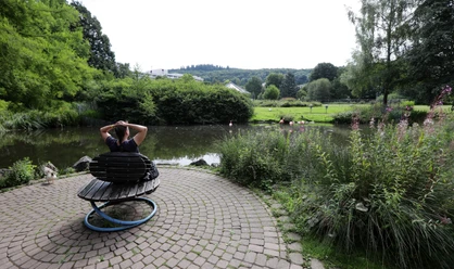 025HR - Bad Wildungen - Kurpark Teich.JPG