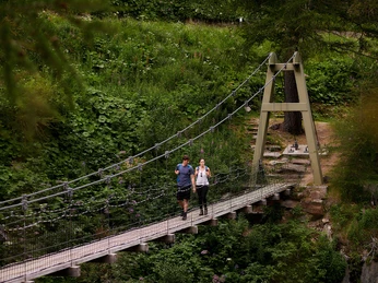 Hängebrücke Bodmer-Brücke Hängebrücke Bodmer-Brücke