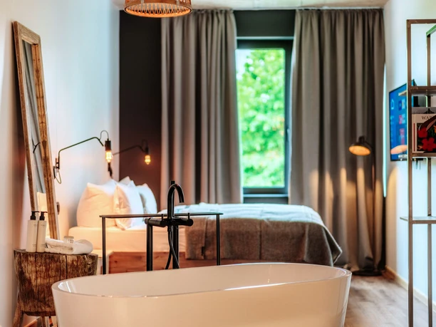 The Hearts Hotel Braunlage - Zimmer Deluxe im Badehaus The Hearts Hotel Braunlage - Zimmer Deluxe im Badehaus