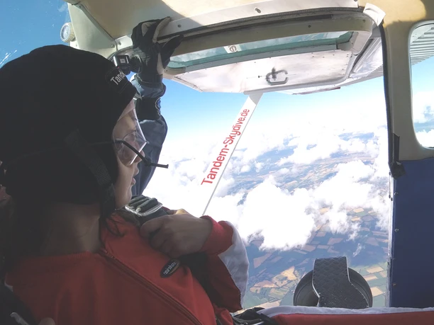 Flugzeug für Tandemsprung Tandem-Skydive - aus bis zu 4.000 Metern springen