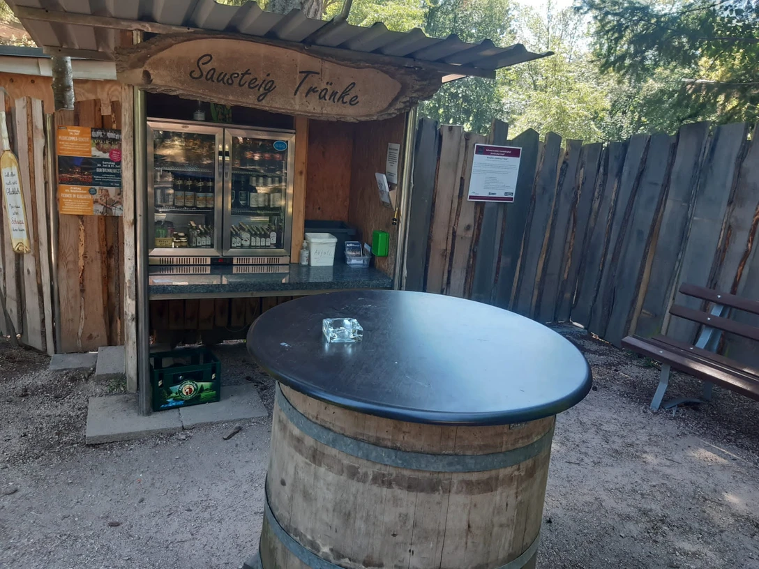 Getränkestation Sausteig