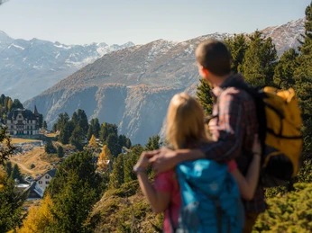 Herbstwanderung in der Aletsch Arena