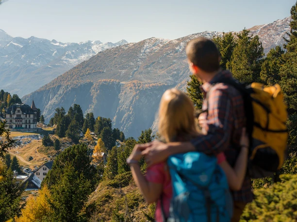 Herbstwanderung in der Aletsch Arena