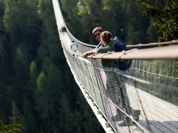 Hängebrücke-Goms Bridge-2022 Haengebrücken Aletsch-Goms