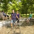 Tretbecken im Kurpark am Löwensprudel
