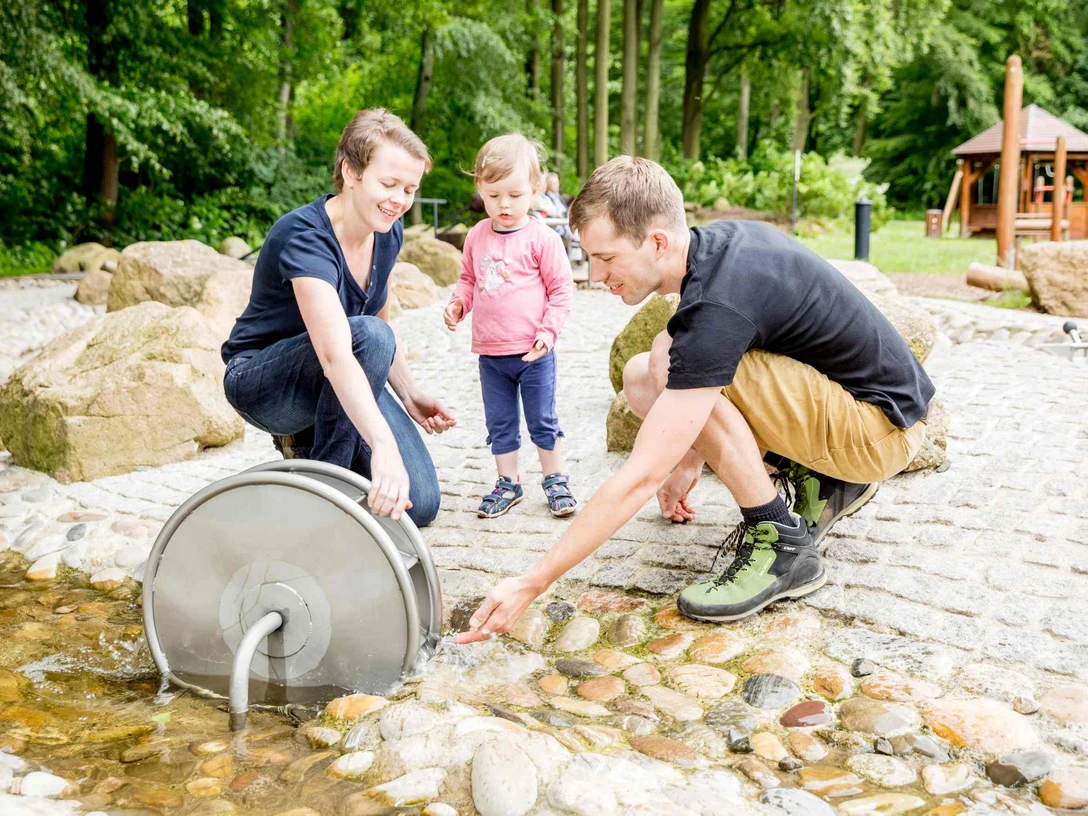 Wasserspielplatz im Ilsetal Wasserspielplatz im Ilsetal