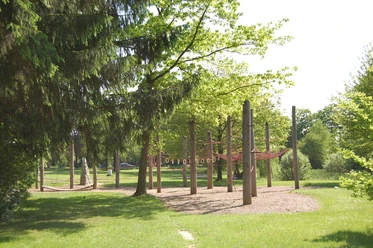Klatrepark i Sehusa-parken i Seesen