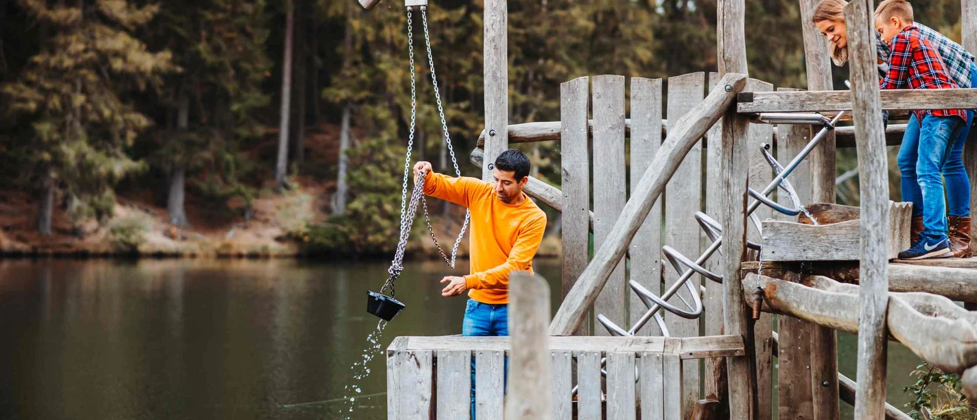 Wasserspielplatz in Hahnenklee Bockswiese Wasserspielplatz in Hahnenklee Bockswiese