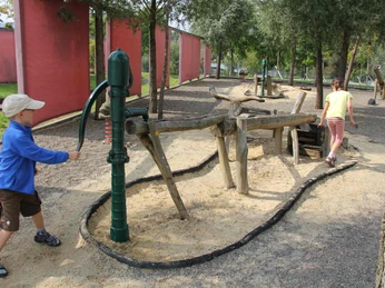 Matschespielplatz im Bürgerpark Wernigerode Matschespielplatz im Bürgerpark Wernigerode