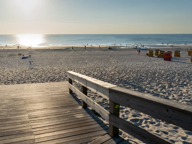 Blick vom Strandübergang Risgap Richtung Meer