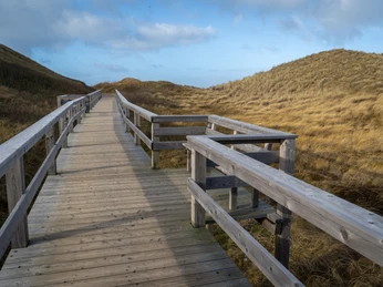 Holzsteg Campingplatz